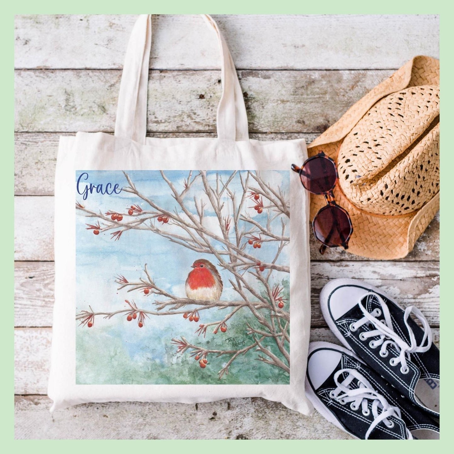 Robin Tote Bag