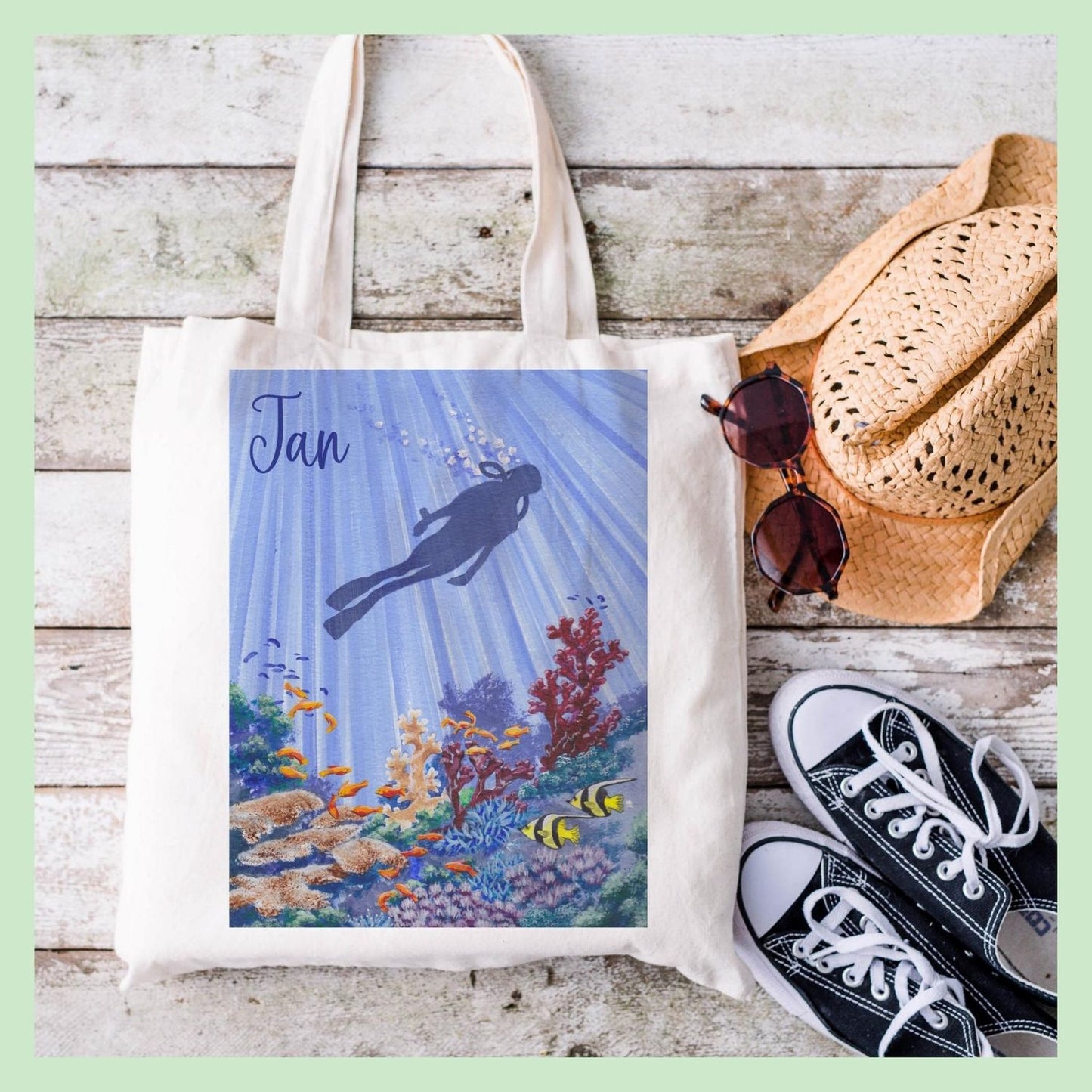 Undersea Tote Bag