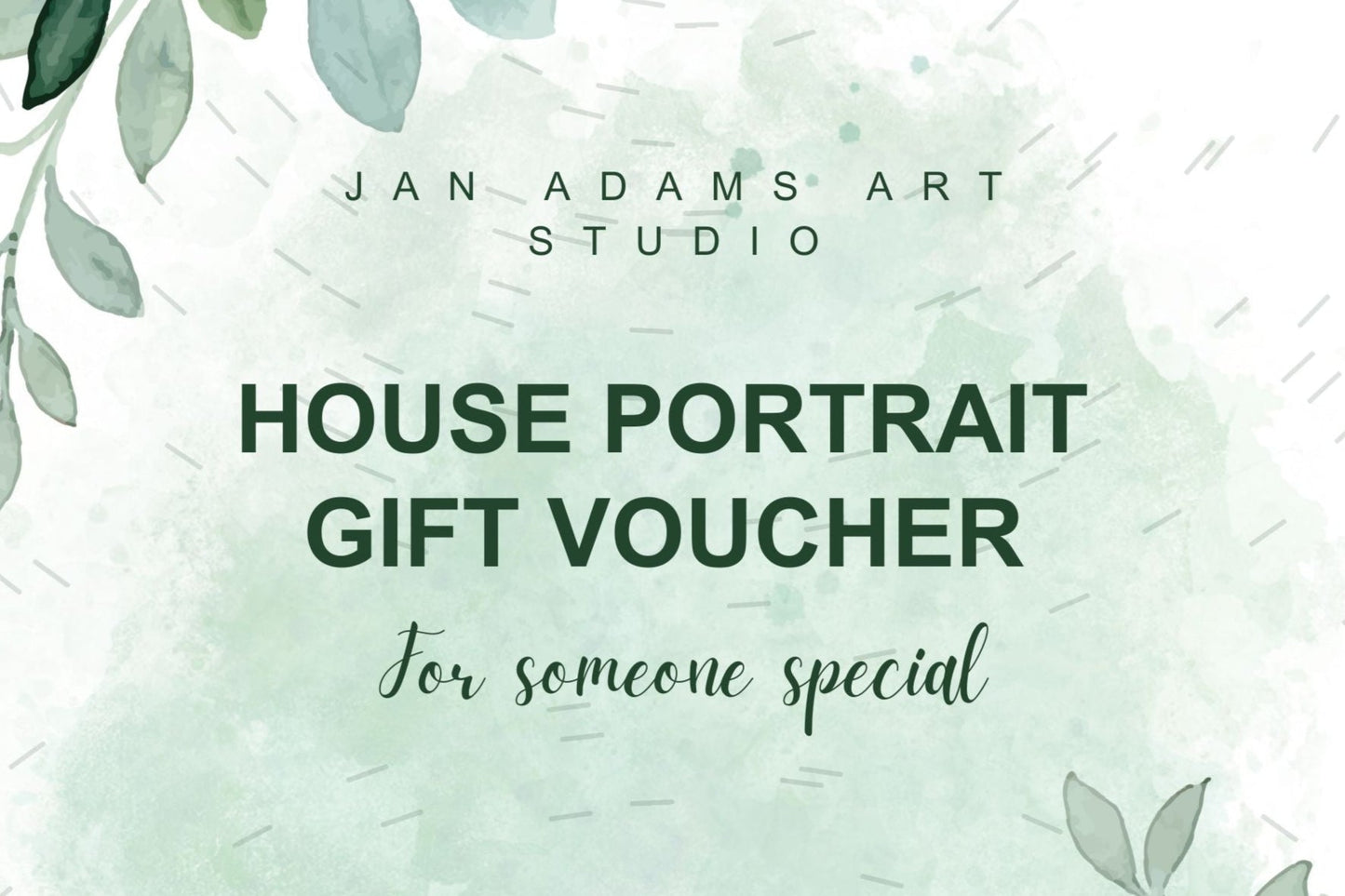 House Portrait Gift Voucher