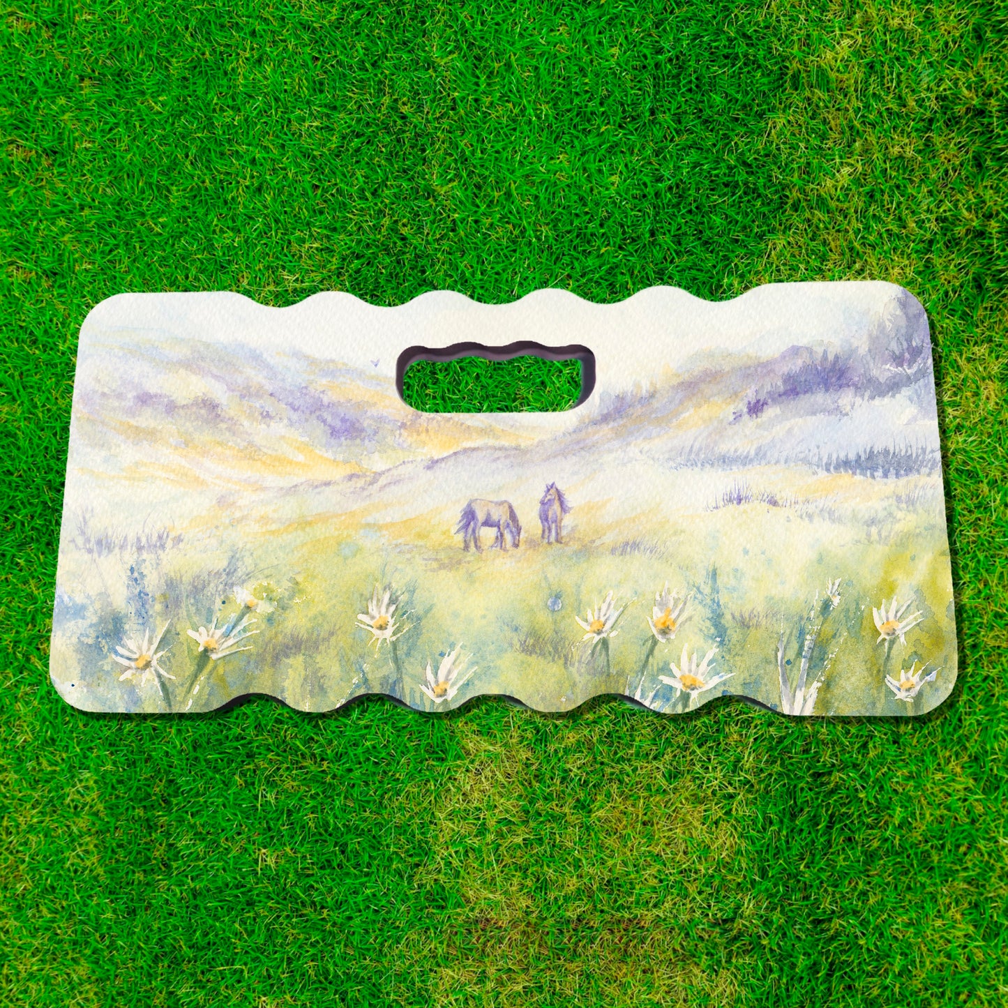 Wild Horses Kneeling Pad