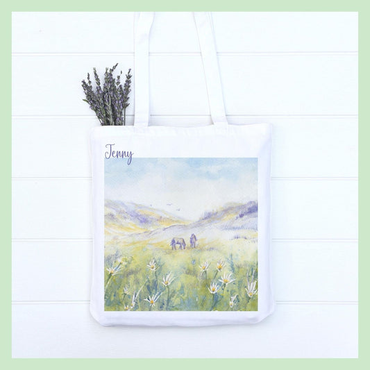 Wild Horses Tote Bag