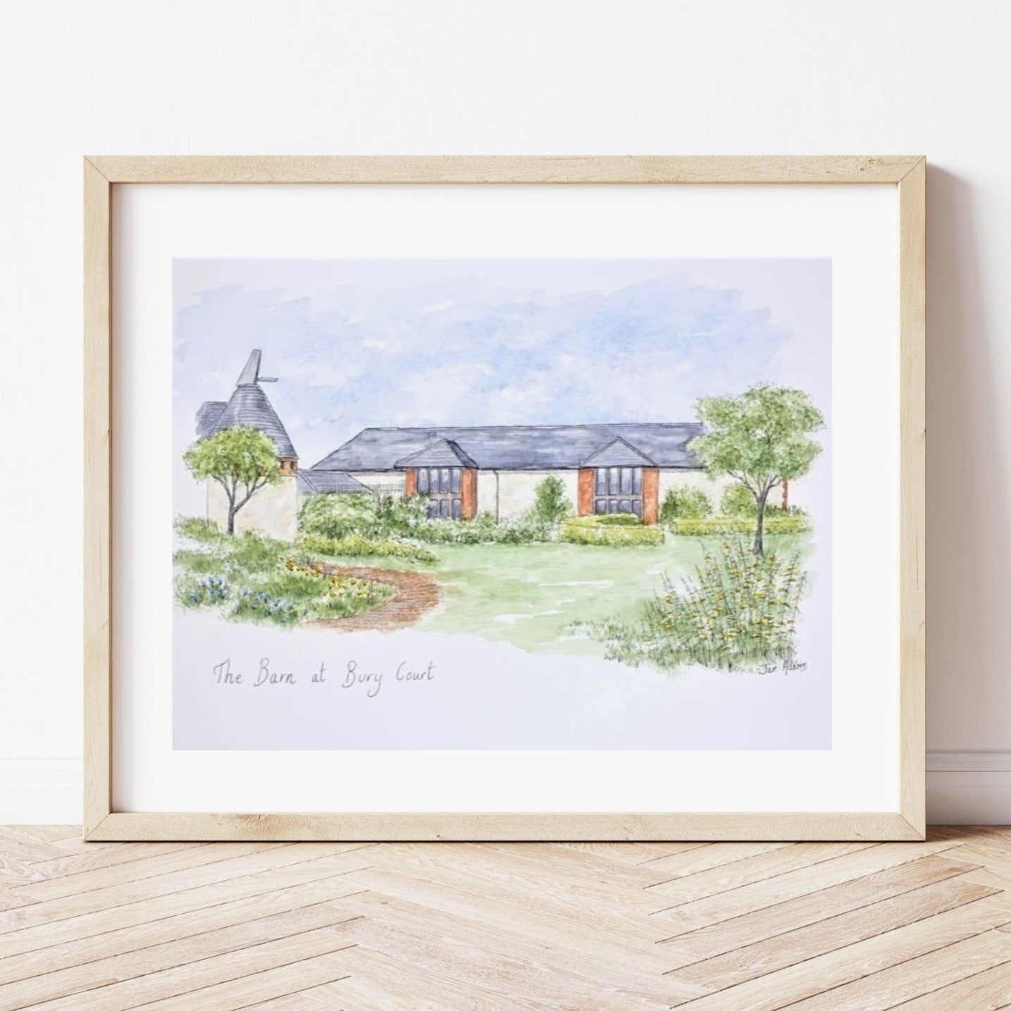 Barn with oast house wedding venue